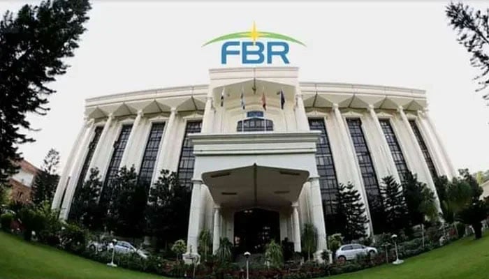 This image released on March 3, 2022, shows the FBR building. — Facebook@Federal Board of Revenue