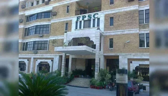 Federal Public Service Commission (FPSC) building is seen in this image. — FPSC Website/File