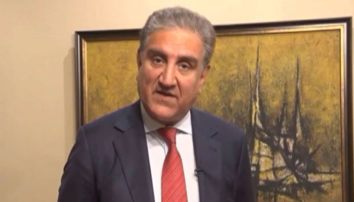 PTI leader Shah Mahmood Qureshi. — Radio Pakistan/File